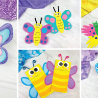 6 Cool Butterfly Crafts For Kids [With Free Templates]