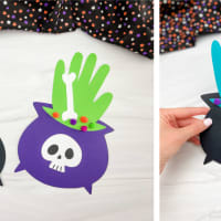 53 Fun Handprint Crafts For Kids [Free Templates] - Simple Everyday Mom