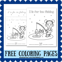 Mini Farm Coloring Pages {FREE PRINTABLE!} – The Art Kit