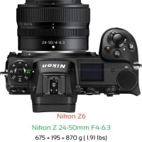 Nikon Z5 Camera and Nikon Z 24-50mm F4-6.3 Lens