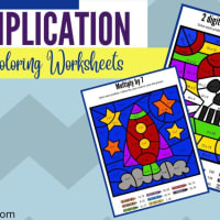 21 free multiplication color by number worksheets hess un academy