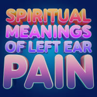 Spiritual meaning of blocked right ear best sale