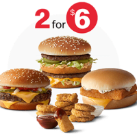 McDonald's offers buy-one-get-one for $1 deal on menu ...