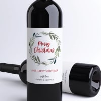 Free Printable Custom Wine Bottle Labels - Wedding Monograms