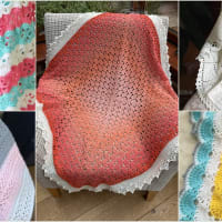 Mayflower crochet baby blanket hotsell