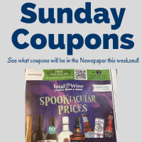 Sunday Coupon Inserts Preview 10/16/22~ 1 Insert (1) SAVE |