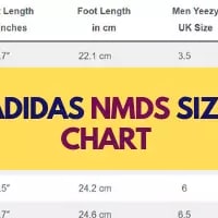 Nmd r1 size chart hotsell