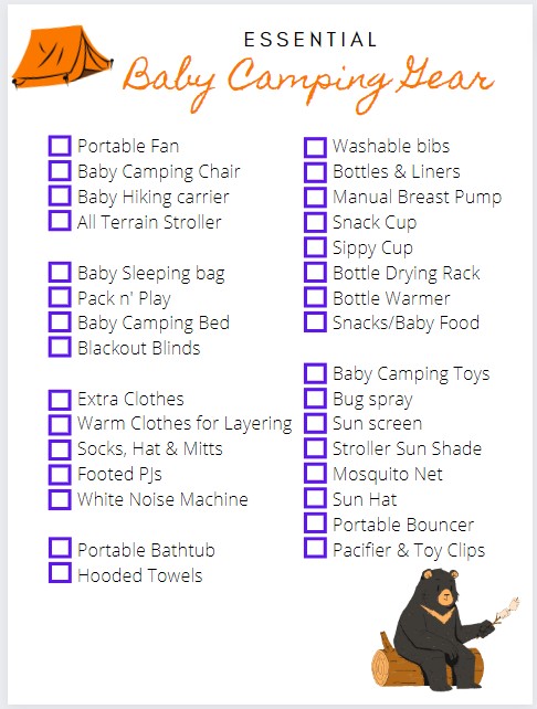 Camping Checklist Essentials  The Necessities You Need When