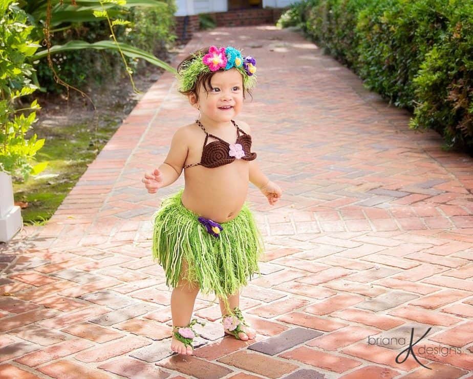 Raffia Grass Skirt 22 inch Child Costume - Luau