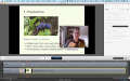 Screenshot of video editing software