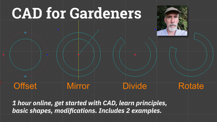 CAD for Gardeners promo screen