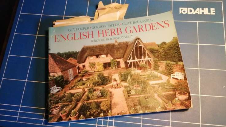 English Herb Gardens book cover