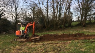 Digger scraping