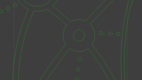 CAD paths