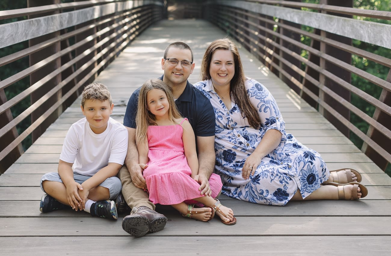 Mike Diener and family