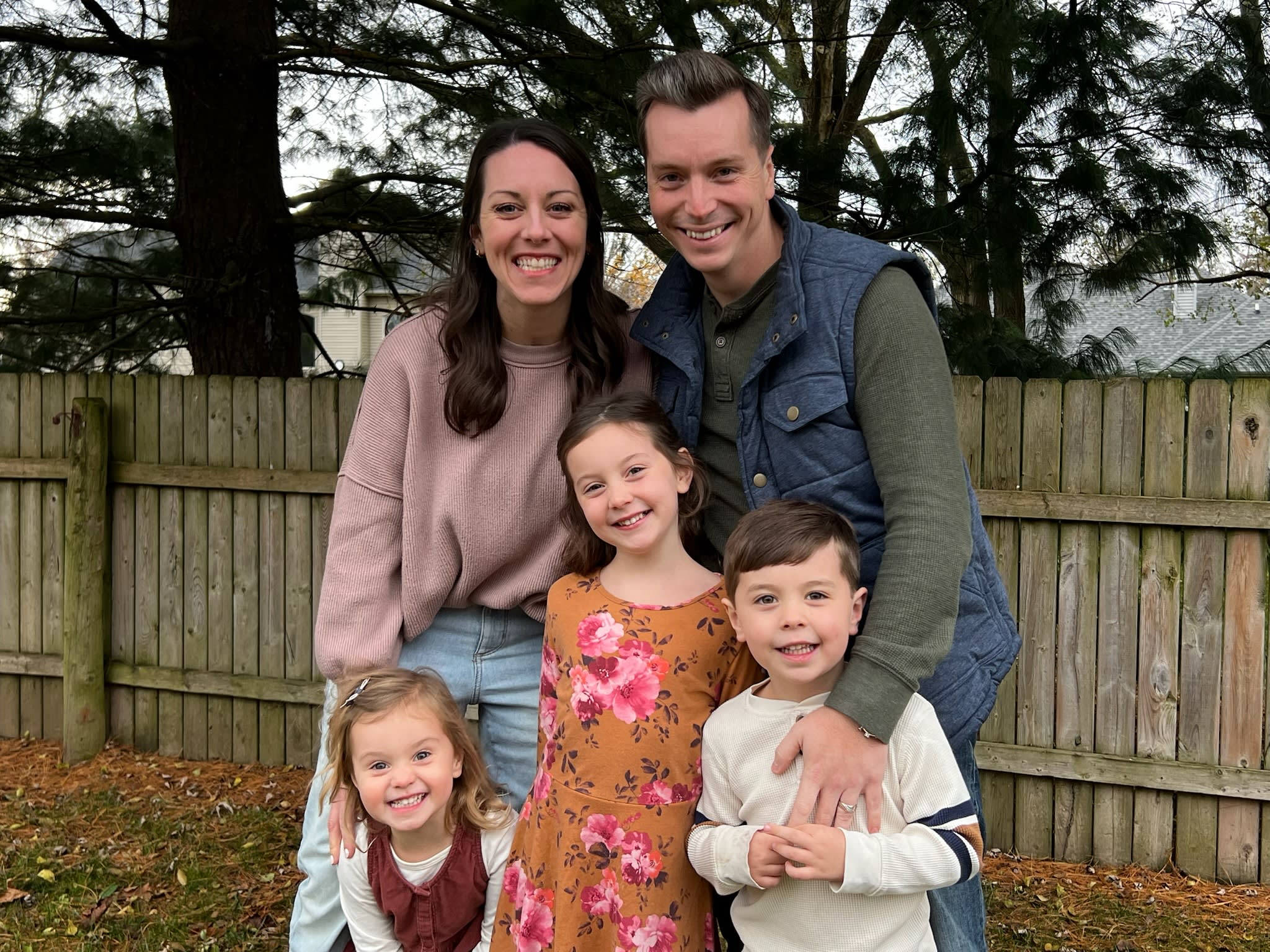 Kyle Grant and family
