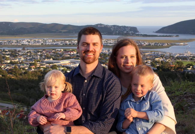 Brett Stowe and family