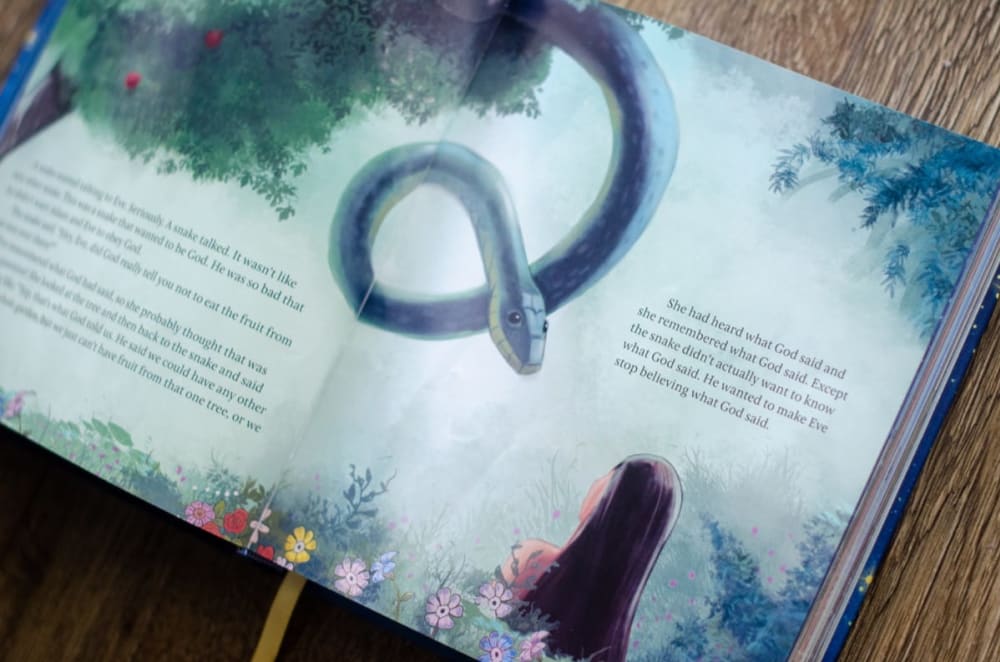 storybook Bible page spread