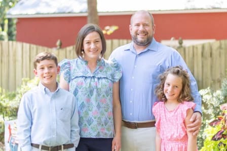 Chris Lynch and family