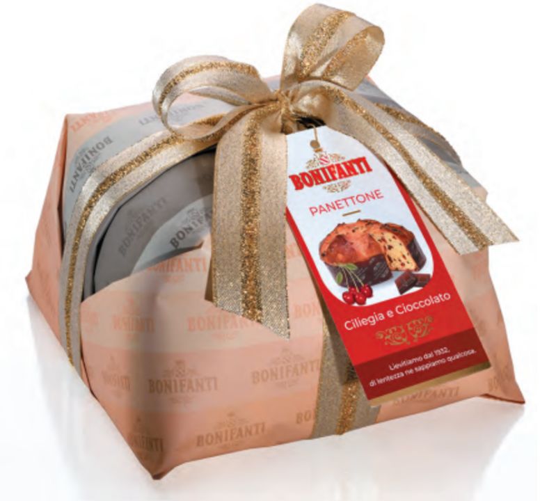 PANETTONE BONIFANTI CILIEGIA E CIOCCOLATO (1 kg)