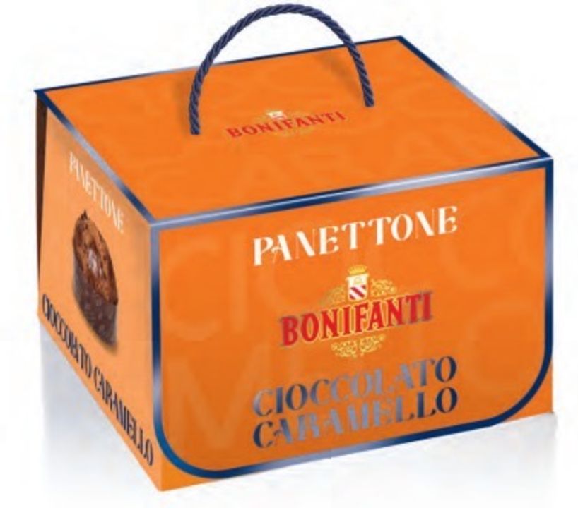 PANETTONE BONIFANTI CIOCCOLATO CARAMELLO (750g)