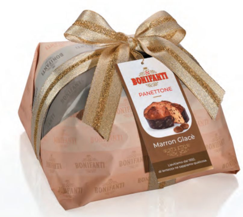 PANETTONE BONIFANTI MARRON GLACE' (1 Kg)