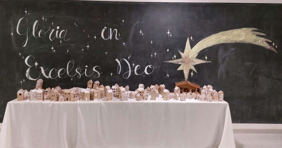 Biglietti auguri di Natale (1 pacchetto - 5 biglietti)