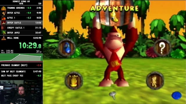 DK64 101% in 5:59:51