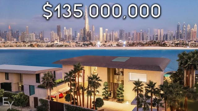 Touring the Most Expensive House for Sale in Dubai!