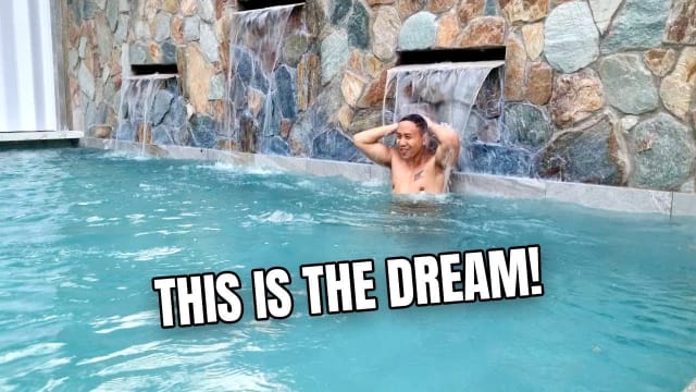 Finally Swimming in Our Grand Pool | Vlog