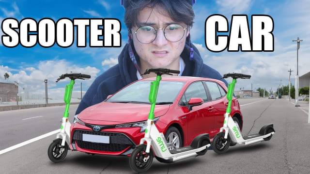 I Built a Car out of Scooters