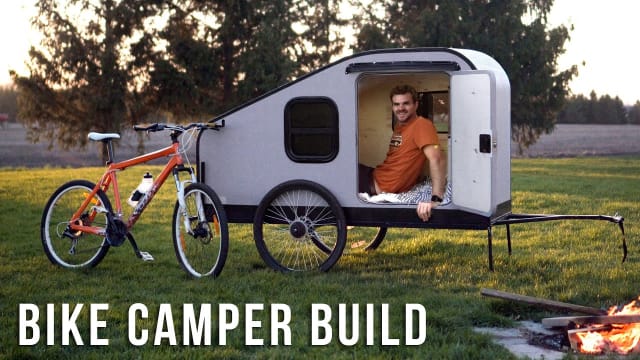 Building a Camper I can Tow with my Bike... Detailed Build