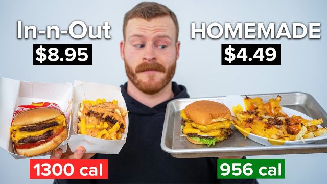 Can I make In-n-Out cheaper and healthier at home?