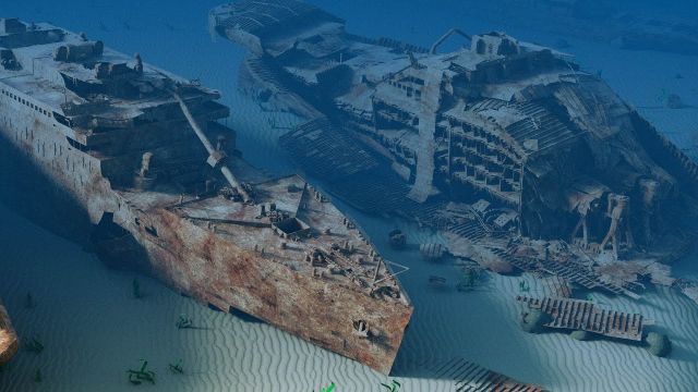 ⚓ SHIPWRECKS Depth Comparison ⚓ (3D)