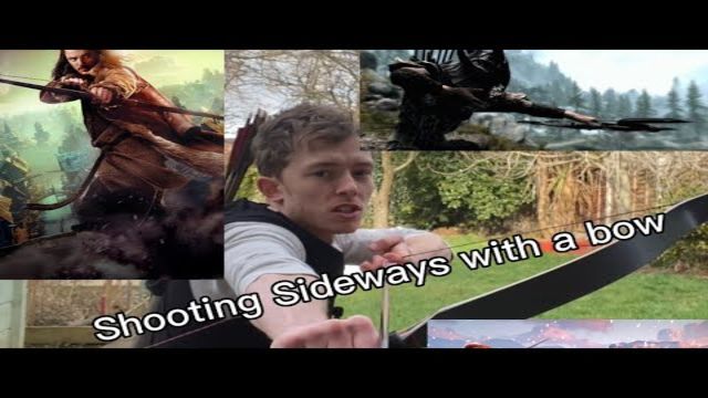 Fantasy Archery: holding your bow sideways