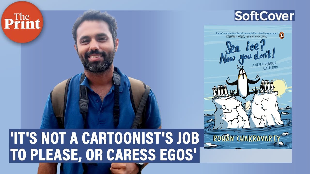 'Backlash, trolling are part & parcel of being a political cartoonist in India': Rohan Chakravarty