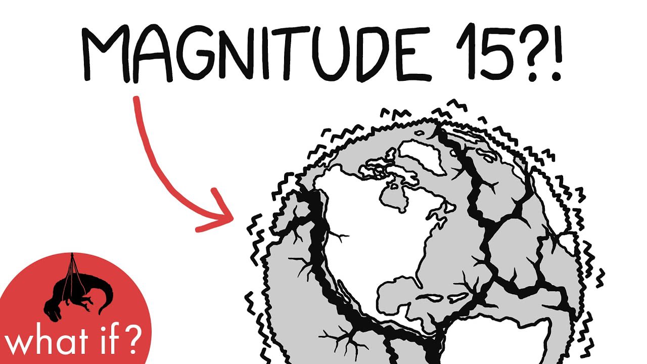 What would a magnitude 15 earthquake be like?