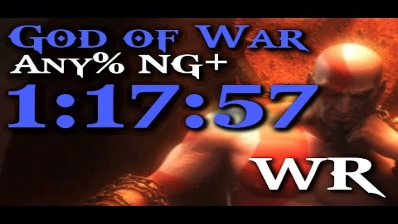 God of War - NG+ Speedrun in 1:17:57 [Former WR]