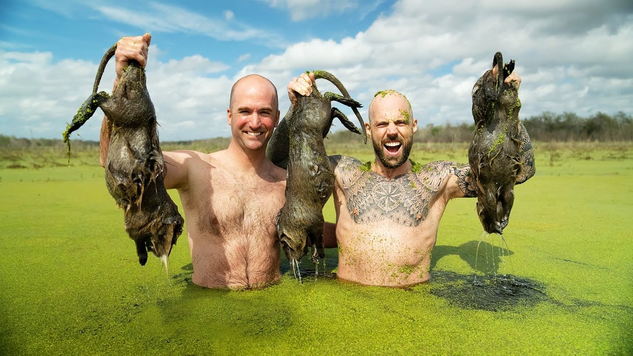 Cooking SWAMP RATS in Louisiana