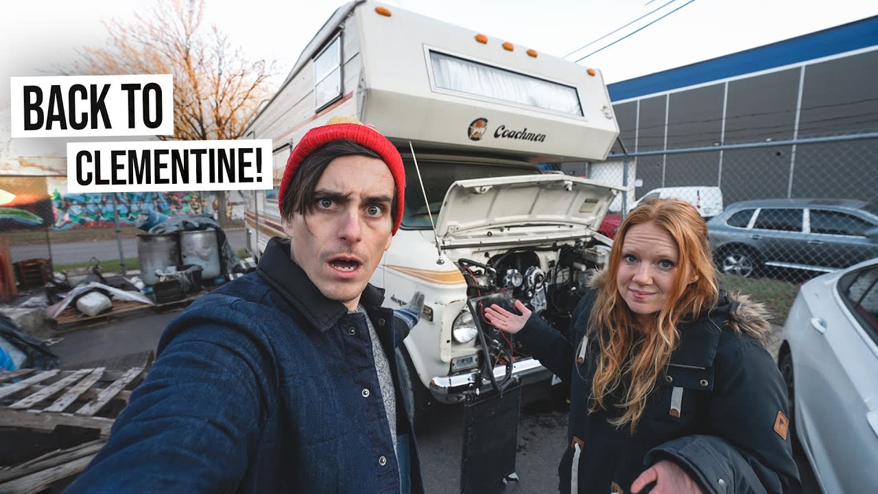 What’s Going On With Our VINTAGE RV?? Huge Update + An Animal Broke In!