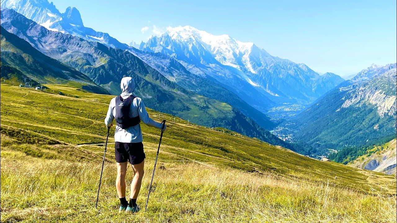 Trail Running 100 miles on the Tour Du Mont Blanc in Switzerland