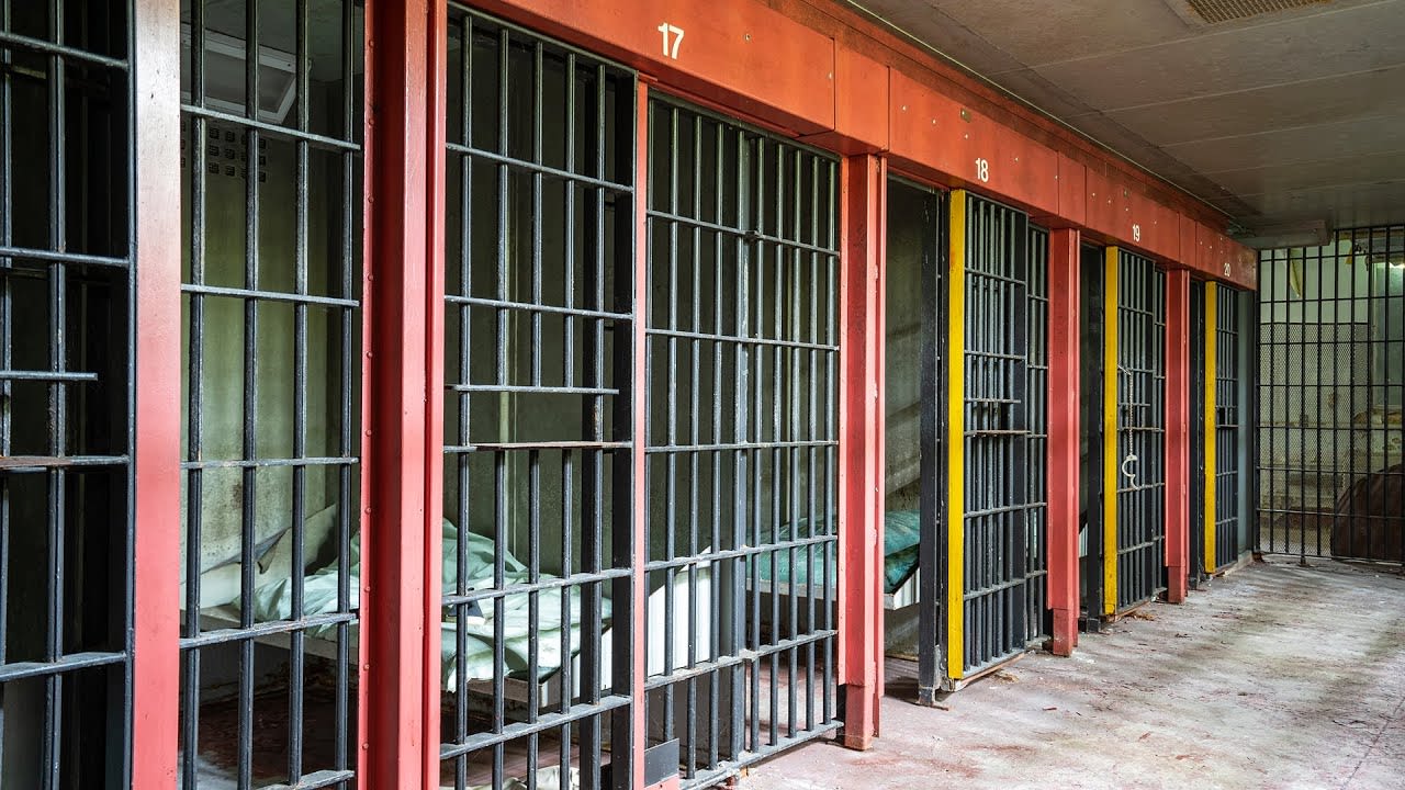 Exploring an Abandoned State Prison - Found Working Cell Door Controls