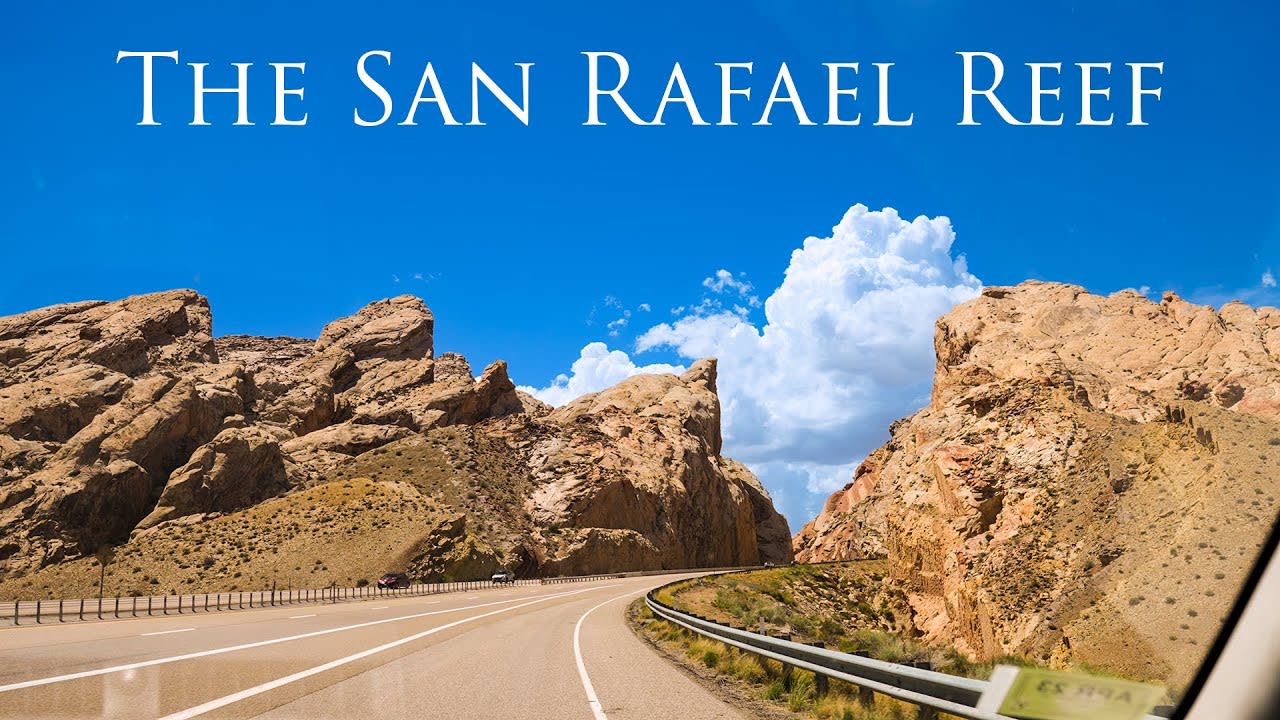 Driving Through the San Rafael Reef