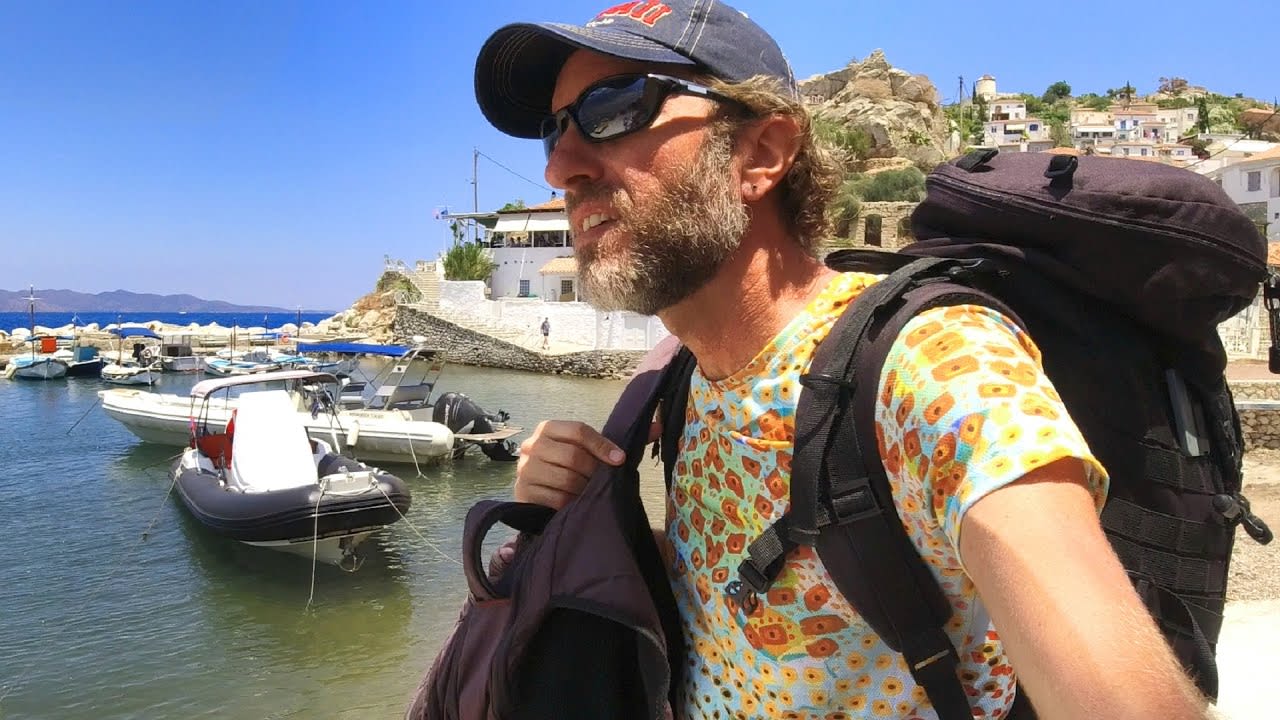 Greek Island Hopping with a Backpack & a Bicycle