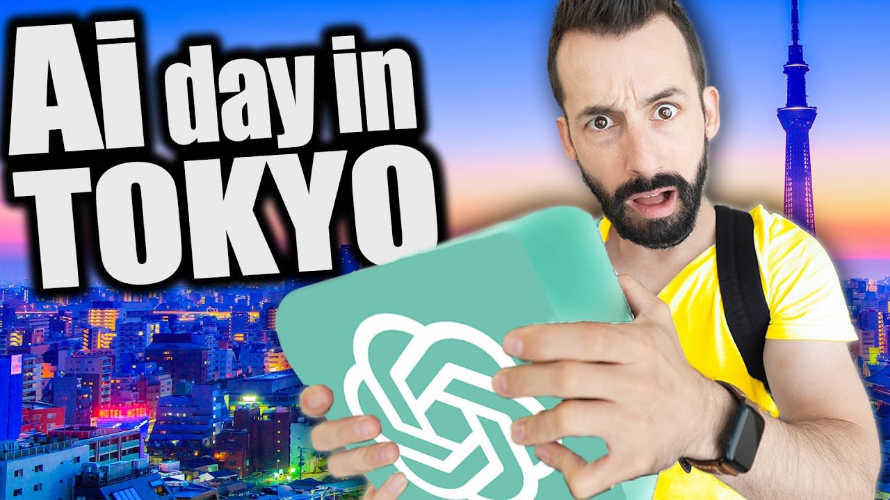 I ASKED AI To Plan My Day in TOKYO - This is What Happened