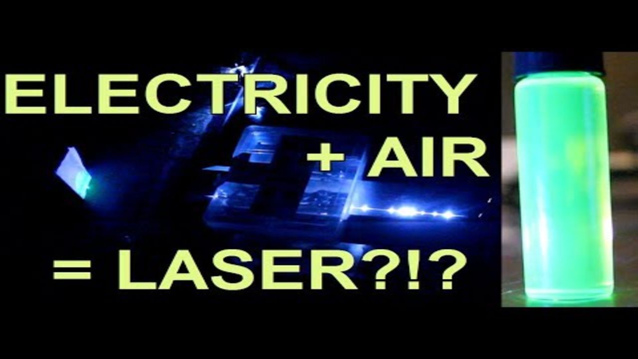 DIY Laser Made from Thin Air!!