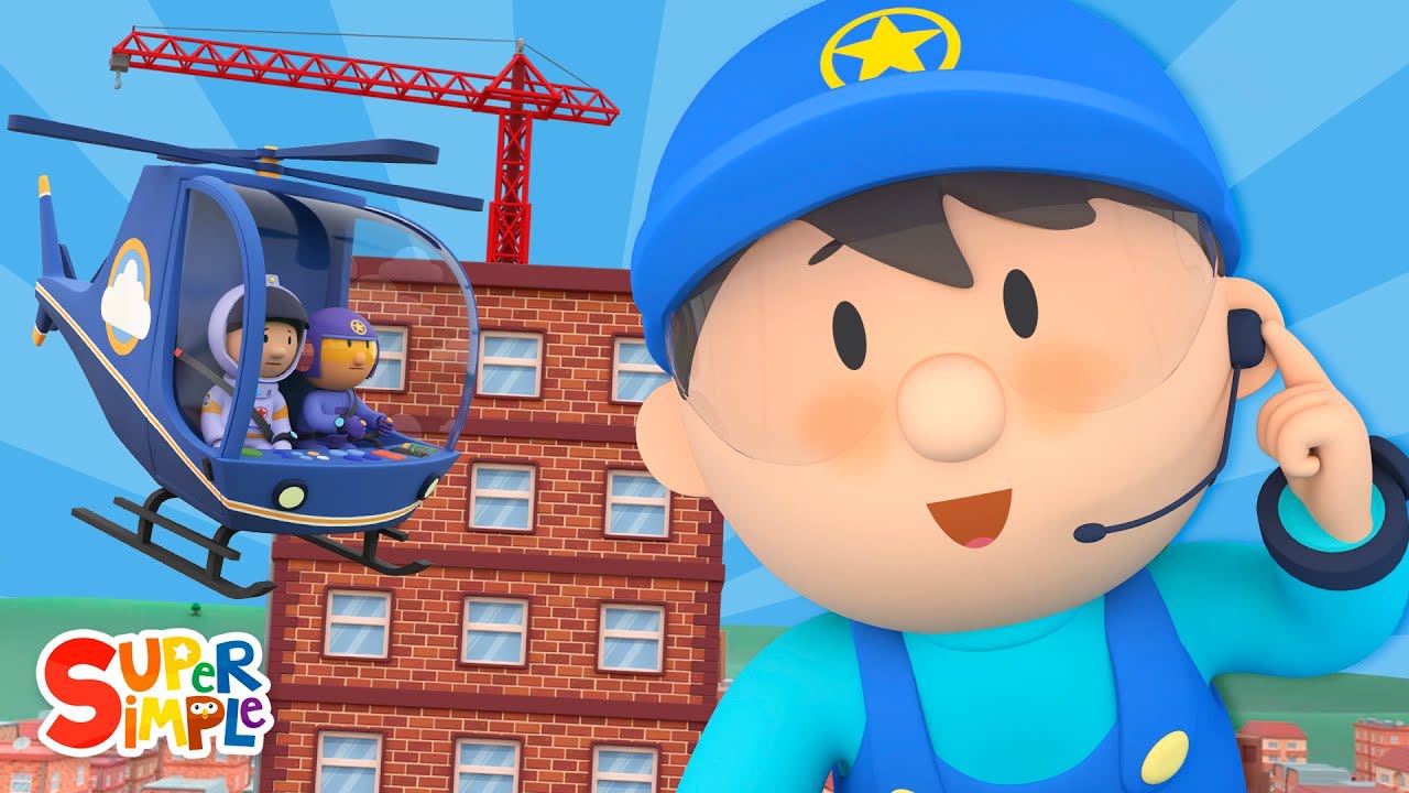 Run Away Crane | Carl’s Rescue Crew | Cartoon For Kids