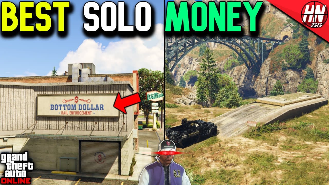 10 BEST Ways To Make MONEY As A SOLO In GTA Online