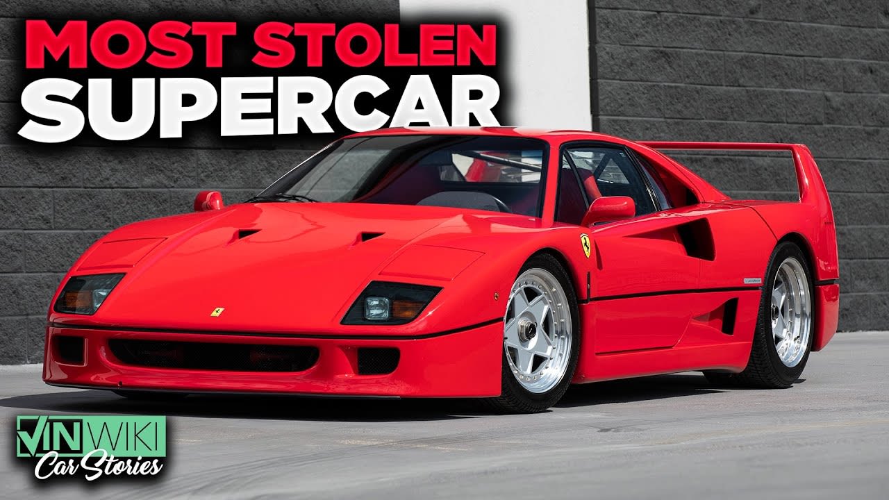 Why are so many F40s being STOLEN?