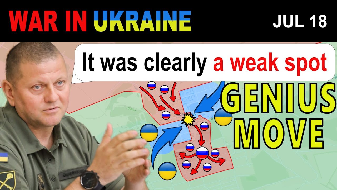 18 Jul: Checkmate. Ukrainians Encircle the Main Russian Strike Force | War in Ukraine Explained